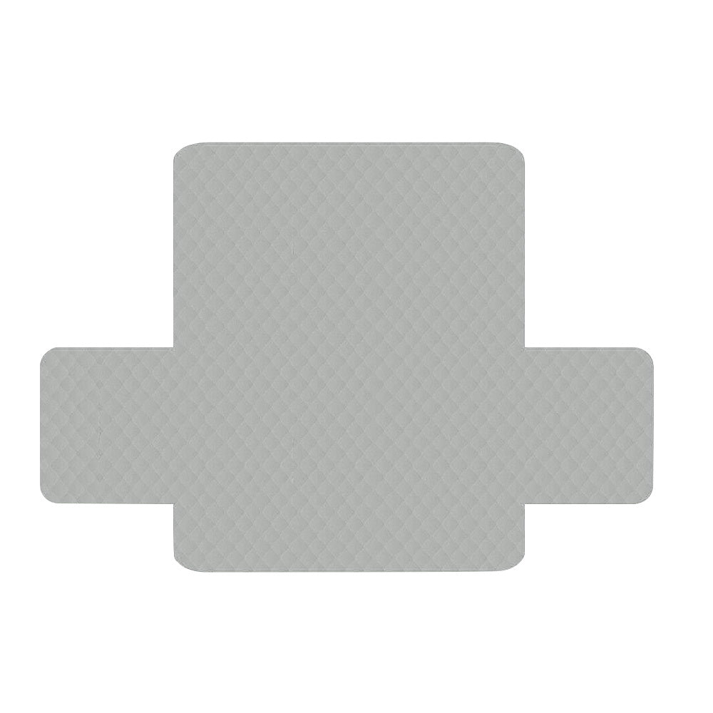 Artiss Sofa Cover Couch Covers 3 Seater Quilted Grey-Furniture &gt; Sofas &gt; Sofa Accessories-PEROZ Accessories