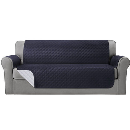 Artiss Sofa Cover Couch Covers 4 Seater Easy to Clean Dark Grey-Furniture > Sofas-PEROZ Accessories