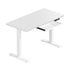 Oikiture 120cm Electric Standing Desk With Drawer Adjustable White-Standing Desk-PEROZ Accessories