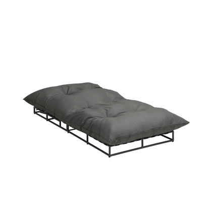 Livsip Outdoor Sun Lounger Day Bed Garden Patio Furniture Setting-Sun Bed-PEROZ Accessories