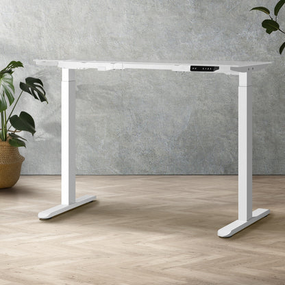 Oikiture Standing Desk Frame Only Height Adjustable Motorised Desk Dual Motor-Office Desks-PEROZ Accessories