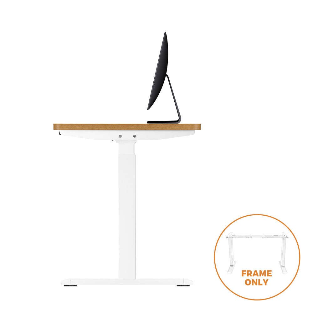 Oikiture Standing Desk Frame Only Height Adjustable Motorised Desk Dual Motor-Office Desks-PEROZ Accessories