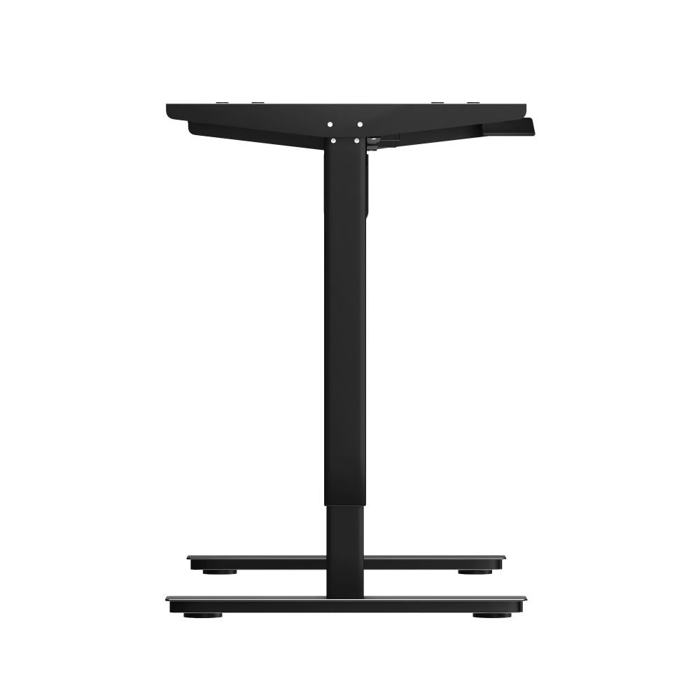 Oikiture Standing Desk Frame Only with Single Motor Electric Sit Stand Desk Adjustable Height Workstation Black-Electric Standing Desks-PEROZ Accessories