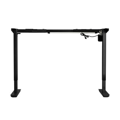 Oikiture Standing Desk Frame Only with Single Motor Electric Sit Stand Desk Adjustable Height Workstation Black-Electric Standing Desks-PEROZ Accessories