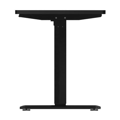 Oikiture Standing Desk Electric Height Adjustable Motorised Sit Stand Desk Rise - Black/Black - 1200mm x 600mm-Standing Desks-PEROZ Accessories
