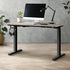 Oikiture 140cm Electric Standing Desk Dual Motor Black & Grey-Oak-Standing Desk-PEROZ Accessories
