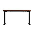 Oikiture Standing Desk Wireless Charging Dual Motor 140CM Black & Walnut-Standing Desk-PEROZ Accessories