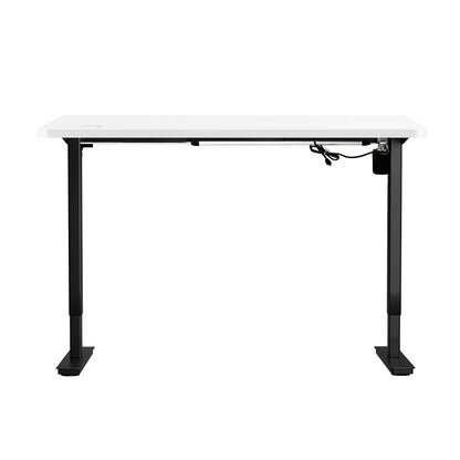 Oikiture Electric Standing Desk Single Motor Height Adjustable Sit Stand Table - 1400mm x 700mm-Standing Desks-PEROZ Accessories