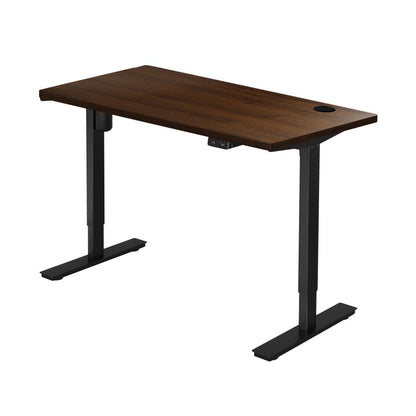 Oikiture Electric Standing Desk Single Motor Height Adjustable Sit Stand Table - 1700mm x 750mm-Standing Desks-PEROZ Accessories