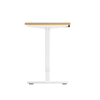 Oikiture Electric Standing Desk Single Motor Height Adjustable Sit Stand Table - 1200mm x 600mm-Standing Desks-PEROZ Accessories