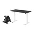 140cm Artiss Electric Standing Desk with Mini Pedal Exercise Bike Home Office-Furniture > Office > Office & Desk Chairs-PEROZ Accessories