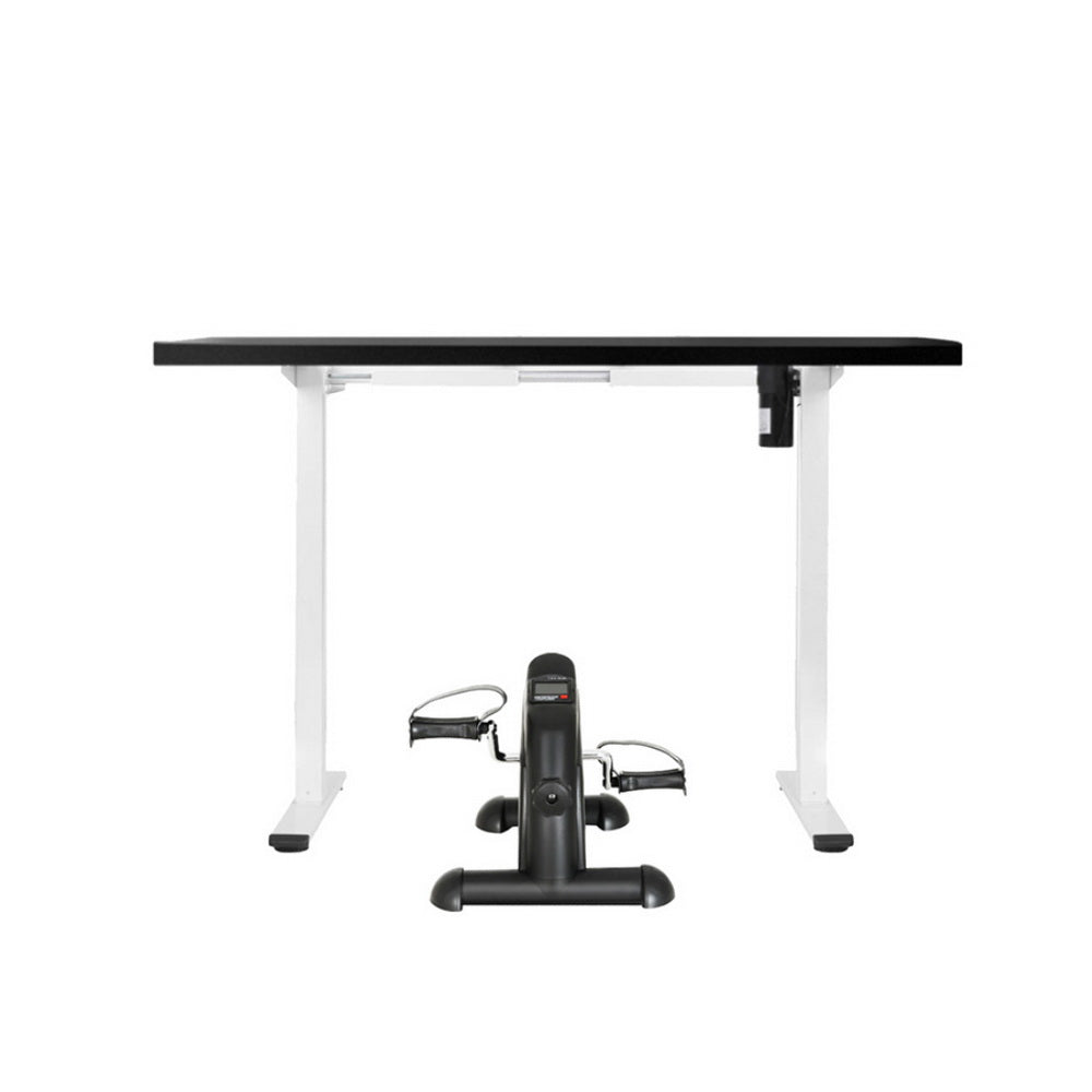 140cm Artiss Electric Standing Desk with Mini Pedal Exercise Bike Home Office-Furniture &gt; Office &gt; Office &amp; Desk Chairs-PEROZ Accessories