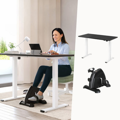 140cm Artiss Electric Standing Desk with Mini Pedal Exercise Bike Home Office-Furniture &gt; Office &gt; Office &amp; Desk Chairs-PEROZ Accessories
