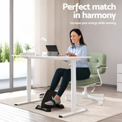Artiss 120cm Electric Standing Desk with Mini Peal Exercise Bike Home Office-Furniture &gt; Office &gt; Office &amp; Desk Chairs-PEROZ Accessories