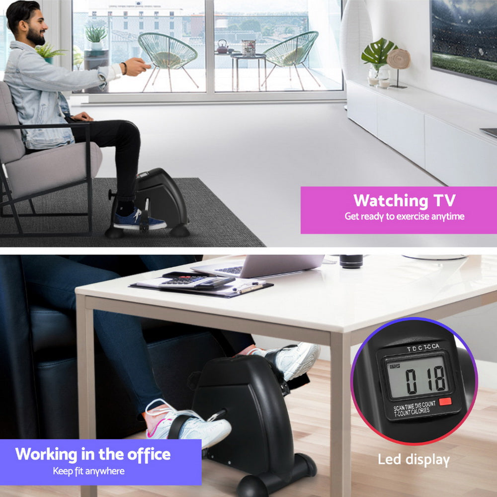 Artiss 120cm Electric Standing Desk with Mini Peal Exercise Bike Home Office-Furniture &gt; Office &gt; Office &amp; Desk Chairs-PEROZ Accessories