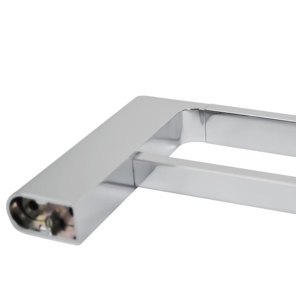Double Towel Rail 70cm Rack Bar Holder Chrome-Bathroom Bars-PEROZ Accessories