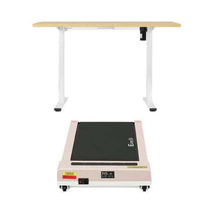 Artiss Electric Treadmill with 140cm Automatic Standing Desk Walking Pad 360mm-Furniture &gt; Office &gt; Desks-PEROZ Accessories