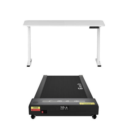 Artiss Electric Treadmill with 140cm Automatic Standing Desk Walking Pad 400mm-Furniture &gt; Office &gt; Desks-PEROZ Accessories