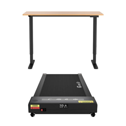 Artiss Electric Treadmill with 120cm Automatic Standing Desk Walking Pad 400mm-Furniture &gt; Office &gt; Desks-PEROZ Accessories