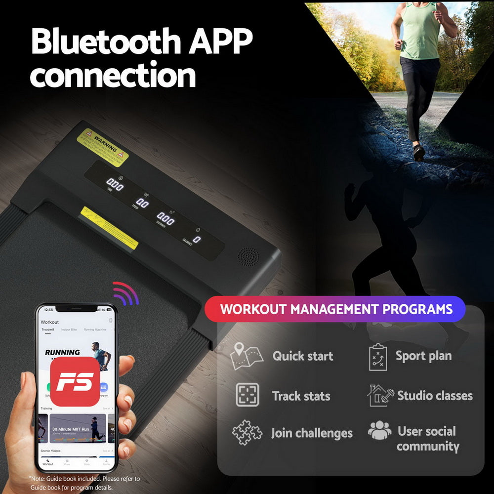 Artiss Electric Treadmill with 120cm Automatic Standing Desk Walking Pad 400mm-Furniture &gt; Office &gt; Desks-PEROZ Accessories