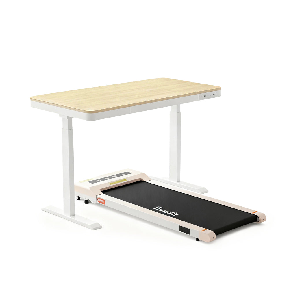 Artiss Electric Treadmill with 120cm Automatic Standing Desk Walking Pad 360mm-Furniture &gt; Office &gt; Desks-PEROZ Accessories