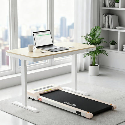 Artiss Electric Treadmill with 120cm Automatic Standing Desk Walking Pad 360mm-Furniture &gt; Office &gt; Desks-PEROZ Accessories