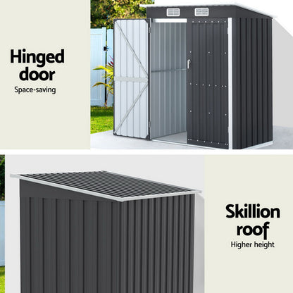 Giantz Garden Shed 1.62x1M Outdoor Storage Tool Workshop House Shelter-Home &amp; Garden &gt; Storage &gt; Sheds-PEROZ Accessories