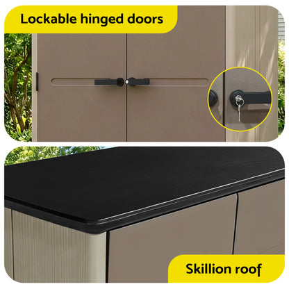 Giantz Garden Shed Outdoor Storage Shed Tool Workshop with Lockable Doors-Home &amp; Garden > Storage > Sheds-PEROZ Accessories