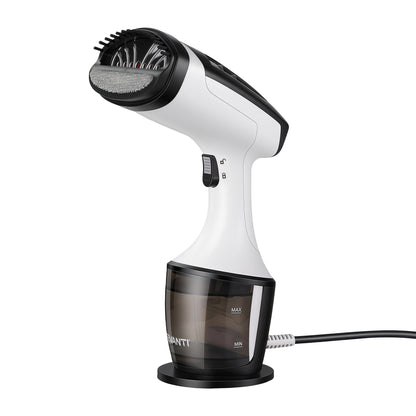 Devanti Clothes Steamer, 1500W Powerful Fast 30s Heat-Up Continuous Steam Lock 160ml Tank Fabric Brush Portable Handheld Steam Iron for Home Travel Business Trip-Appliances > Washers, Dryers &amp; Irons > Irons &amp; Ironing Systems-PEROZ Accessories