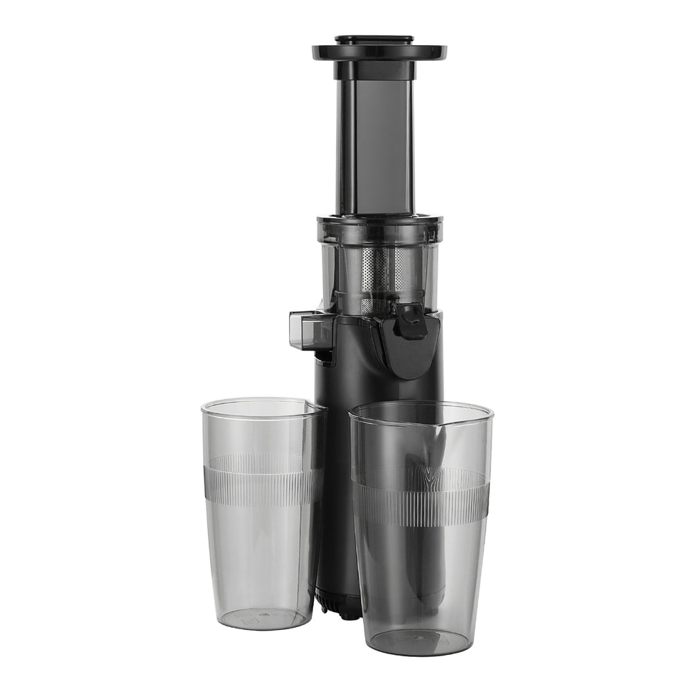 Devanti Slow Juicer Cold Press Fruit Juice Extractor 130W Black-Appliances &gt; Kitchen Appliances-PEROZ Accessories
