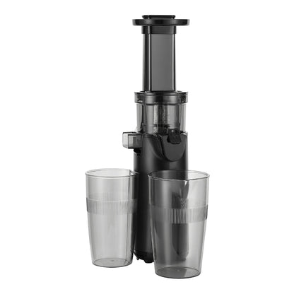 Devanti Slow Juicer Cold Press Fruit Juice Extractor 130W Black-Appliances &gt; Kitchen Appliances-PEROZ Accessories