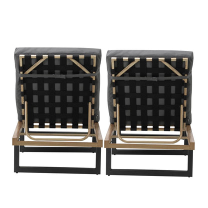 Livsip 2X Sun Lounger Day Bed Outdoor Setting Patio Furniture-Sun Lounge-PEROZ Accessories