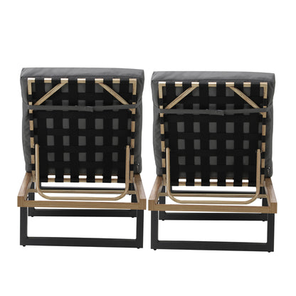 Livsip 2X Sun Lounger Day Bed Outdoor Setting Patio Furniture-Sun Lounge-PEROZ Accessories