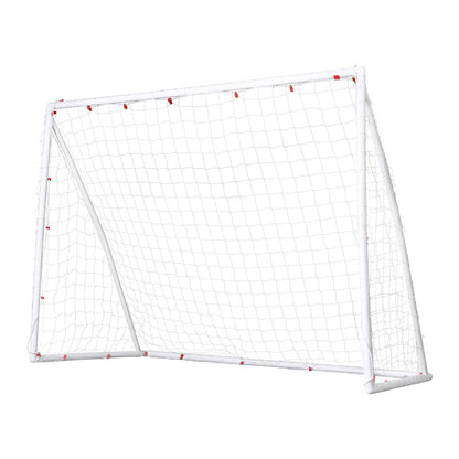 Everfit 8FT Soccer Football Goal Net UPVC Frame with PE Mesh Weatherproof Portable Goals for Backyard Training Competitive Play-Sports &amp; Fitness &gt; Ball Sports &gt; Soccer &amp; Soccer Accessories-PEROZ Accessories