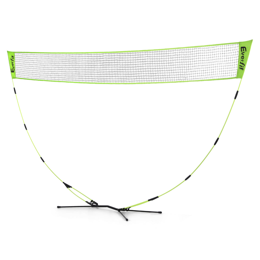 Everfit 3M Badminton Tennis Net Portable Volleyball Kit Yellow-Sports &amp; Fitness > Ball Sports > Netball &amp; Netball Accessories-PEROZ Accessories