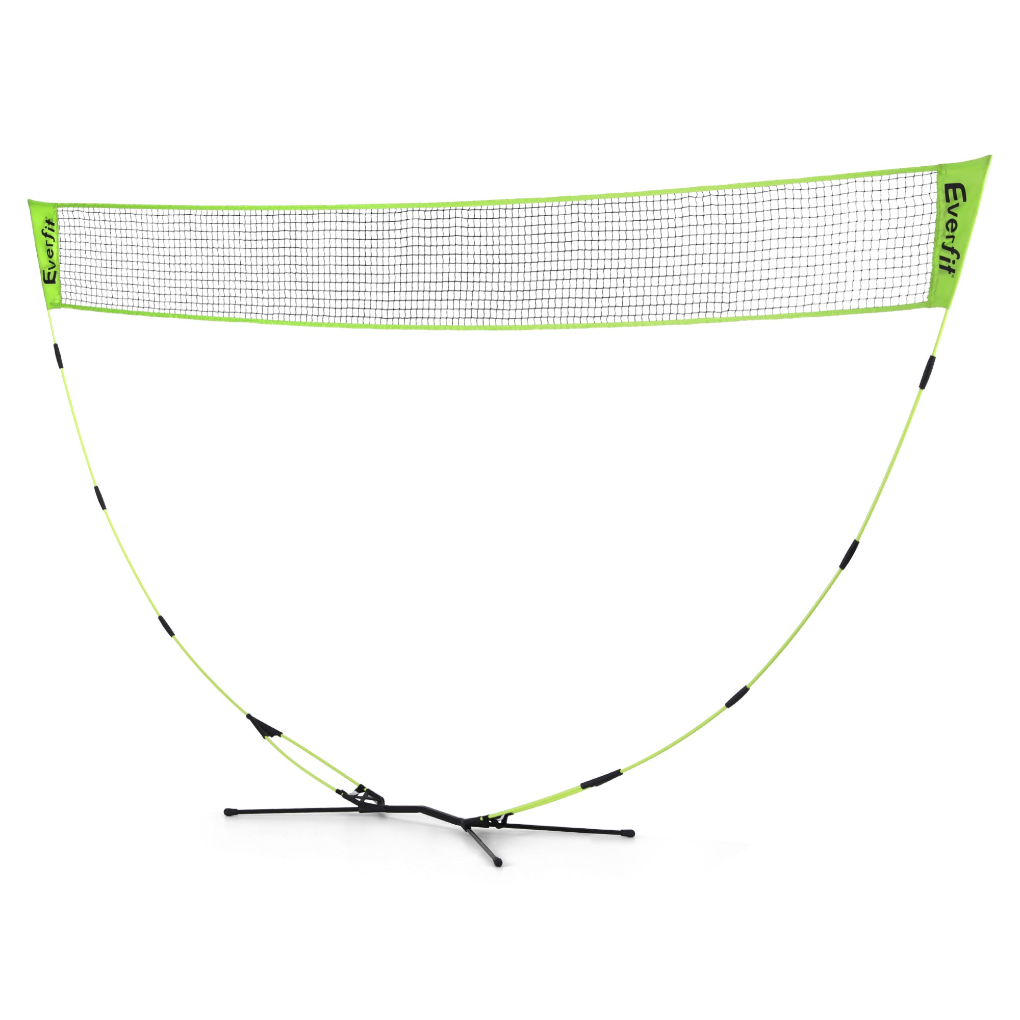 Everfit 3M Badminton Tennis Net Portable Volleyball Kit Yellow-Sports &amp; Fitness > Ball Sports > Netball &amp; Netball Accessories-PEROZ Accessories