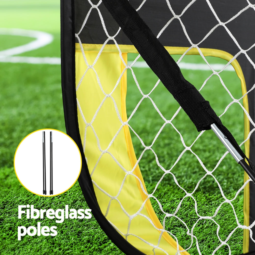 Everfit Portable Football Net Soccer Goal Rebound Target Hitter Training-Sports &amp; Fitness &gt; Fitness Accessories-PEROZ Accessories