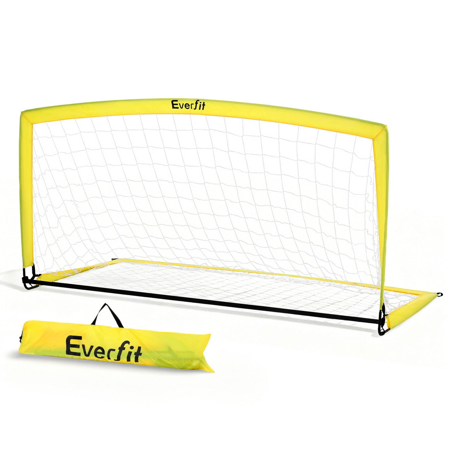 Everfit 2m Football Soccer Net Portable Goal Net Rebounder Sports Training-Sports &amp; Fitness > Ball Sports > Soccer &amp; Soccer Accessories-PEROZ Accessories