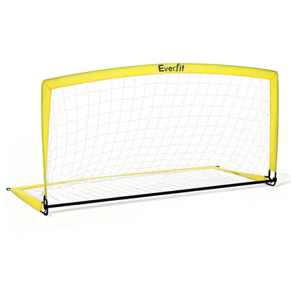 Everfit 2m Football Soccer Net Portable Goal Net Rebounder Sports Training-Sports &amp; Fitness > Ball Sports > Soccer &amp; Soccer Accessories-PEROZ Accessories