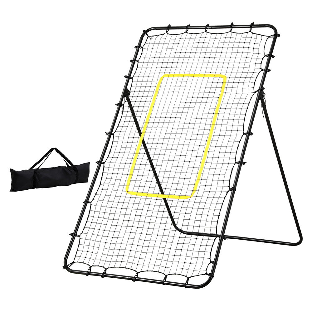 Everfit 7ft 2.1M Volleyball Net Football Baseball Goal Netting with Frame Angle Adjustable Rebounder-Sports &amp; Fitness > Ball Sports > Basketball &amp; Basketball Accessories-PEROZ Accessories