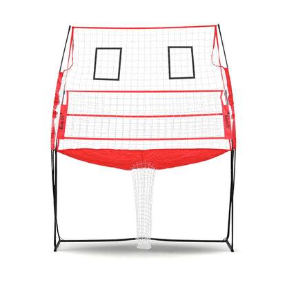 Everfit 8ft Volleyball Net Training Equipment Adjustable Height Portable with Ball and Bag-Sports &amp; Fitness > Ball Sports > Netball &amp; Netball Accessories-PEROZ Accessories