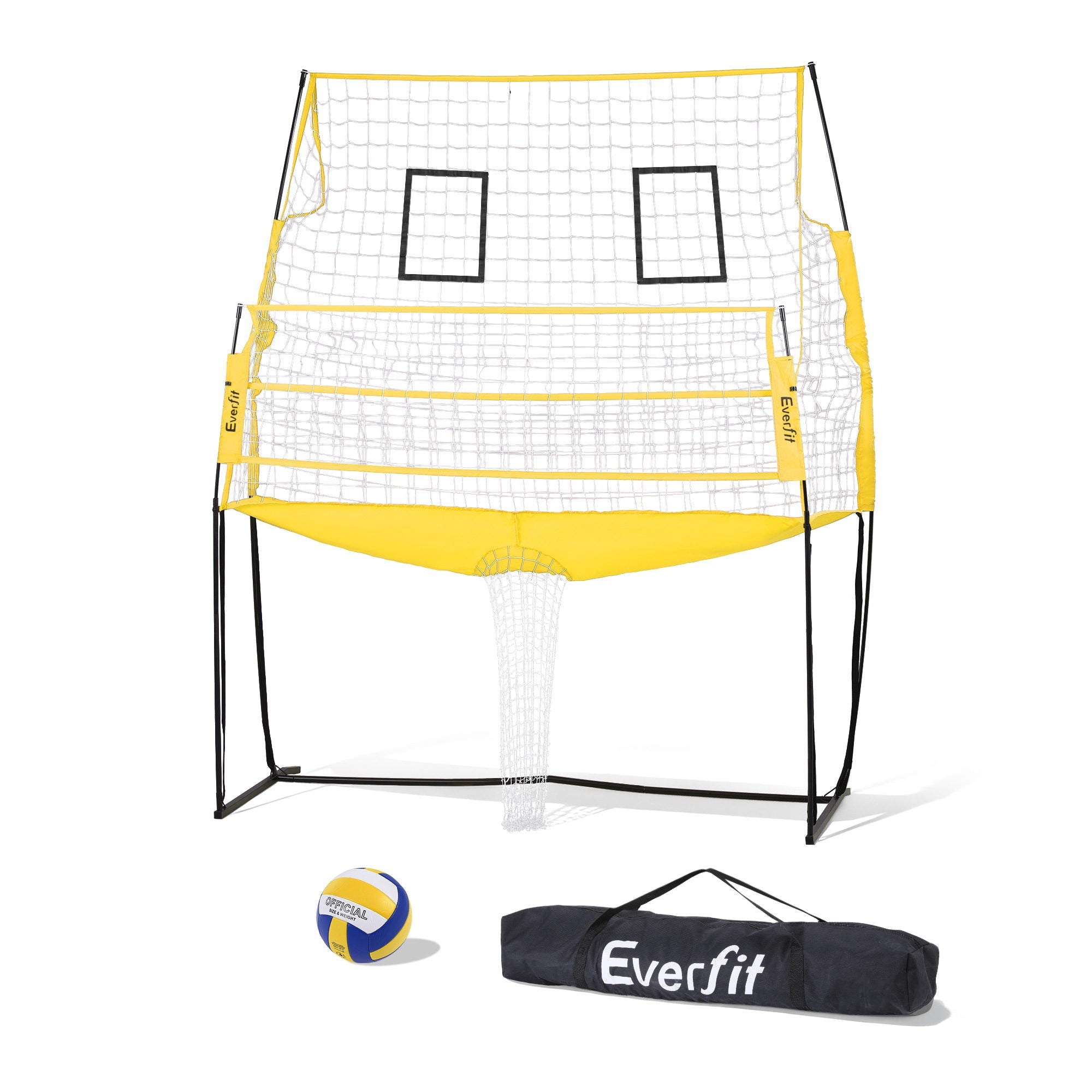 Everfit 8ft Volleyball Net Free-standing Adjustable Height Portable with Ball and Bag-Sports &amp; Fitness > Ball Sports > Soccer &amp; Soccer Accessories-PEROZ Accessories