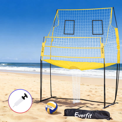 Everfit 8ft Volleyball Net Free-standing Adjustable Height Portable with Ball and Bag-Sports &amp; Fitness > Ball Sports > Soccer &amp; Soccer Accessories-PEROZ Accessories