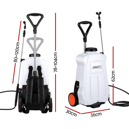 Giantz Weed Sprayer Electric 20L Backpack Trolley-Home &amp; Garden &gt; Garden Tools &gt; Herbicides-PEROZ Accessories