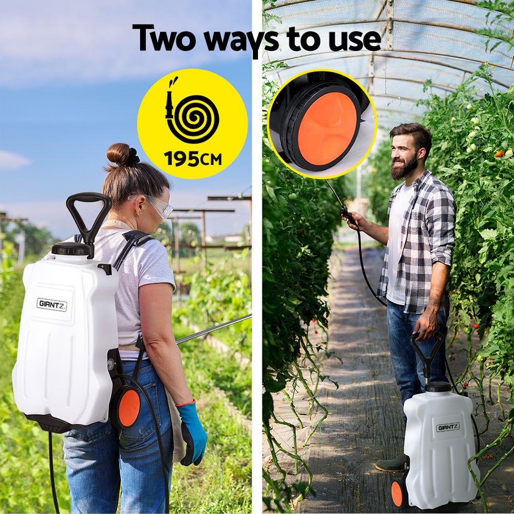 Giantz Weed Sprayer Electric 20L Backpack Trolley-Home &amp; Garden &gt; Garden Tools &gt; Herbicides-PEROZ Accessories