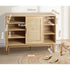 Oikiture Shoe Rack Shoes Storage Cabinet Sideboard Organiser Rattan Furniture-Shoe Storage Cabinets-PEROZ Accessories