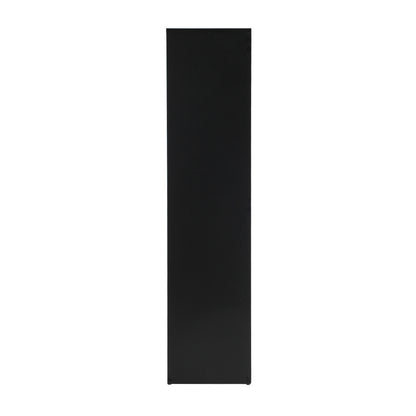 Oikiture Shoe Storage Cabinet 3 Doors 45 Pairs Black-Shoe Storage Cabinet-PEROZ Accessories