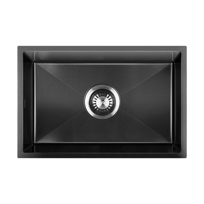 Welba Stainless Steel Sink Single Under/Top/Flush Mount 45X30CM-Stainless Steel Sink-PEROZ Accessories