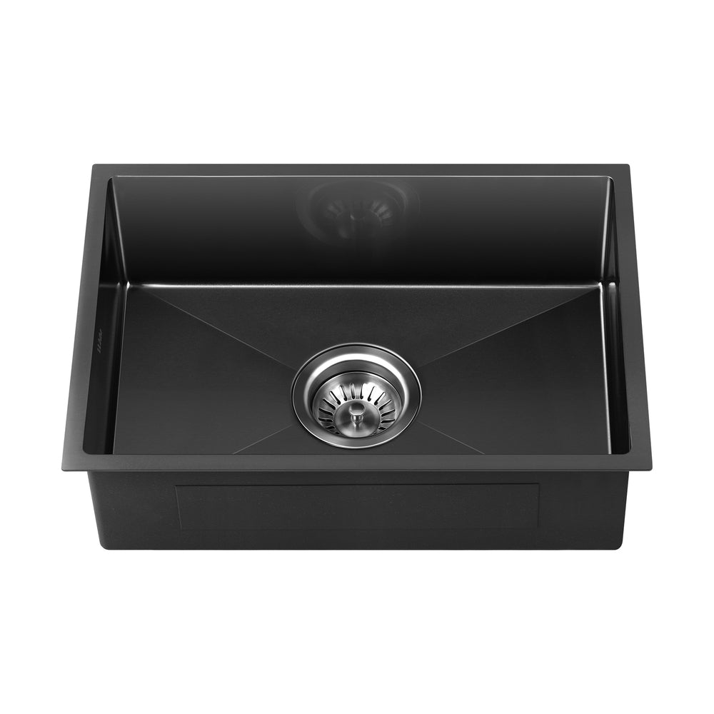 Welba Stainless Steel Sink Single Under/Top/Flush Mount 45X30CM-Stainless Steel Sink-PEROZ Accessories