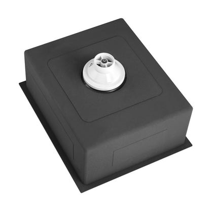 Welba 45X30CM Stainless Steel Sink Single Bowl with Waste Silver-Stainless Steel Sink-PEROZ Accessories